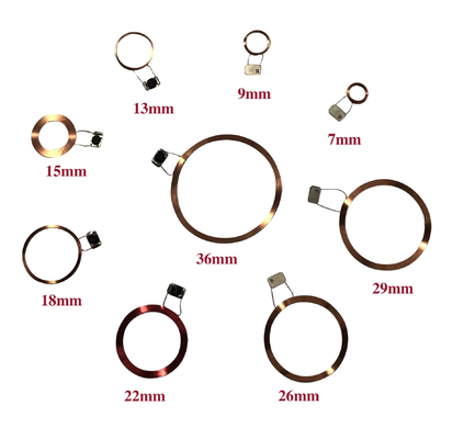 Hochfrequente IC-Spule kompatibel mit M1S50 UID-Karte 7.0-36.0mm Größe