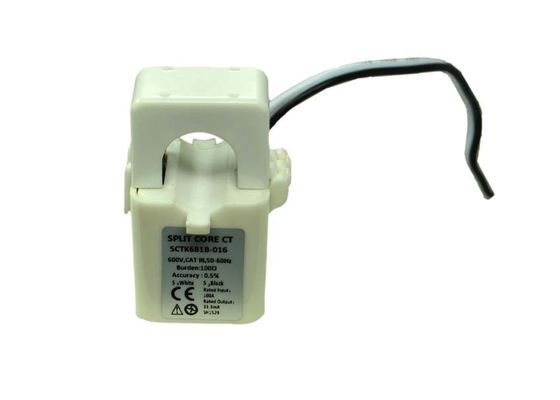 Energiesparender Stromwandler mit geteiltem Kern, Stromsensor mit geteiltem Kern, 0,5A bis 1000A Eingang